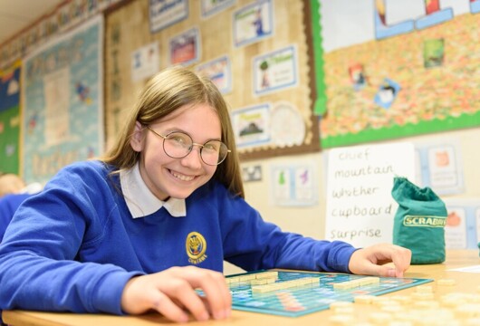 Cwmtawe pupil enjoys playing scrabble