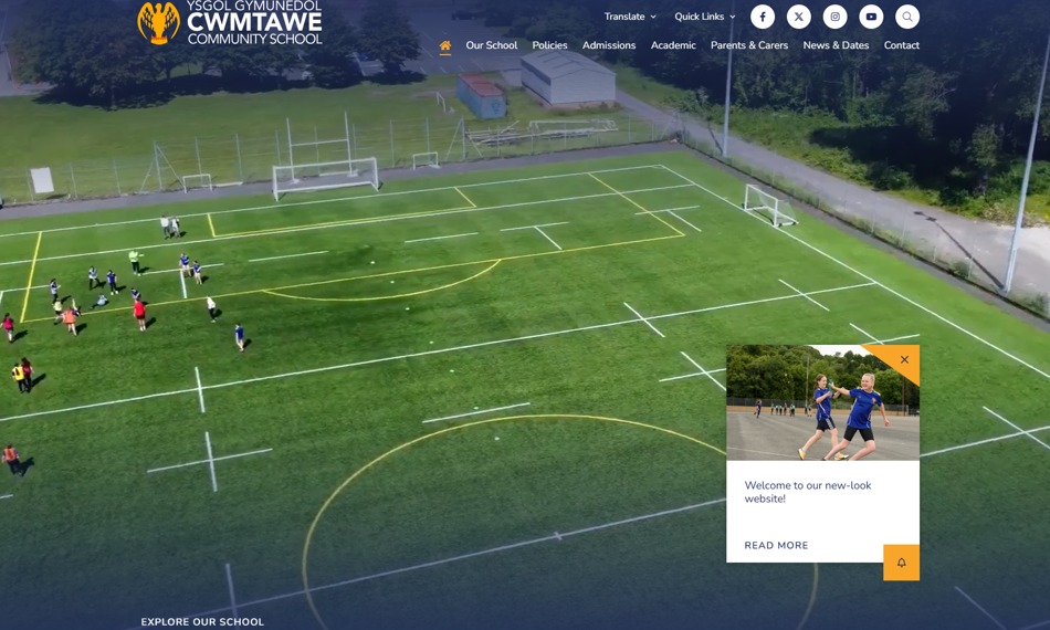 Welcome to the new-look Cwmtawe Community School website