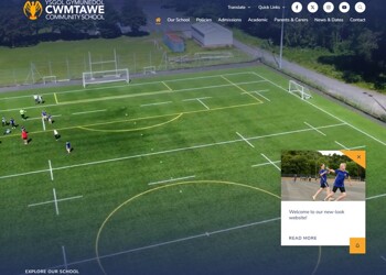 Welcome to the new-look Cwmtawe Community School w...